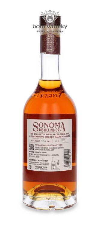 Sonoma California Smoked Bourbon / 46% / 0,7l