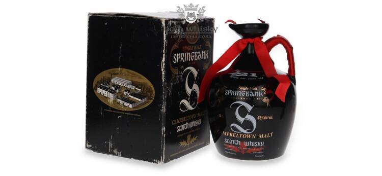 Springbank 21-letni Ceramic Jug (Bottled 1990s) / 43% / 0,7l