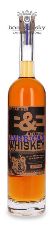 St. George Breaking & Entering American Whiskey / 43% / 0,7l