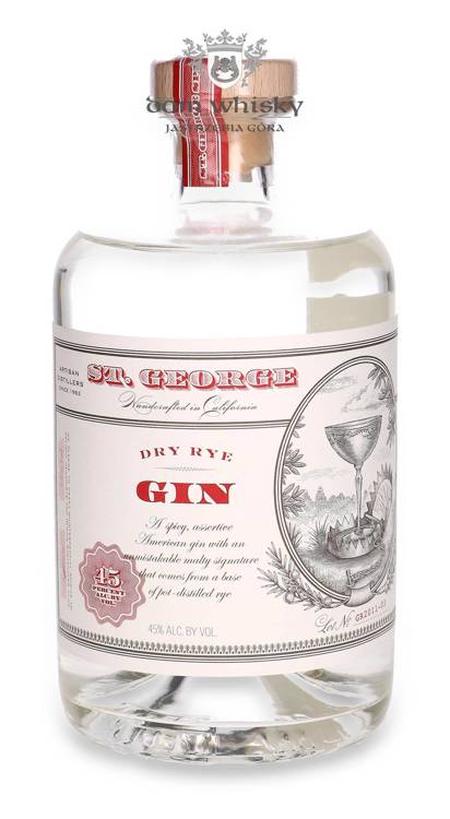 St. George Dry Rye Gin (USA) / 45% / 0,7l