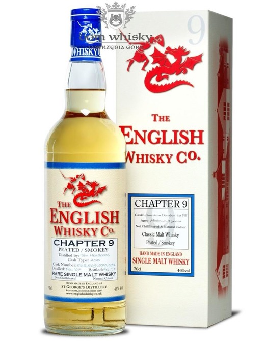 St. George’s Distillery Chapter 9, Peated / Smokey / 46%/ 0,7l