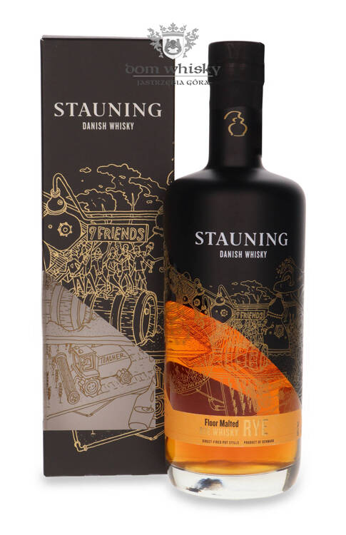 Stauning Danish Rye Whisky / 48%/ 0,7l   	