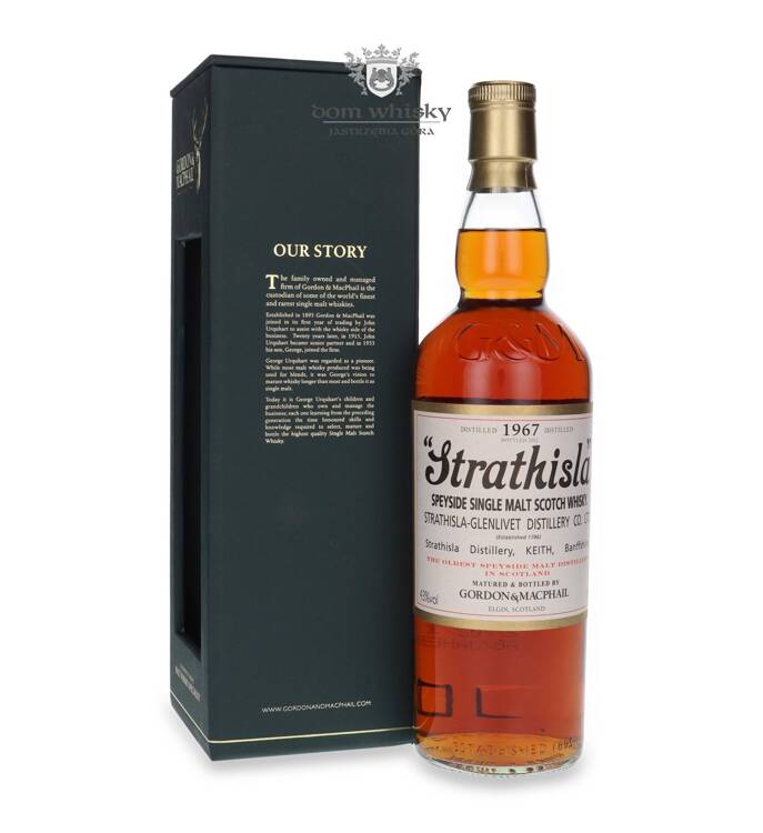 Strathisla 1967 ( Bottled 2012) Gordon & MacPhail  / 43% / 0,7l  