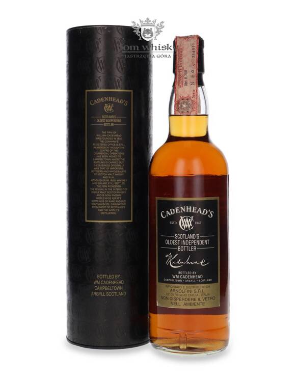 Strathisla-Glenlivet 12-letnia (D.1989, B.2002) Cadenhead’s / 54,9% / 0,7l                                              