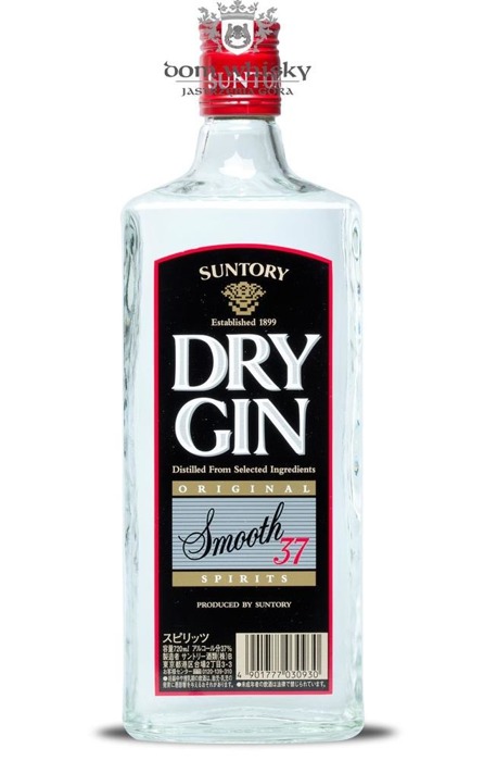 Suntory Dry Gin Smooth / 37% / 0,72l