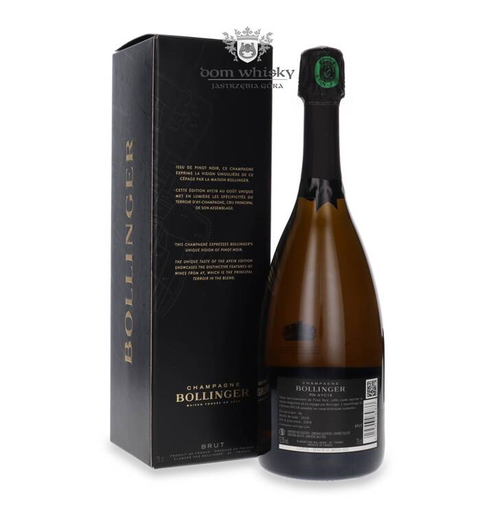 Szampan Bollinger PN AYC 18 Brut / 12,5%/ 0,75l