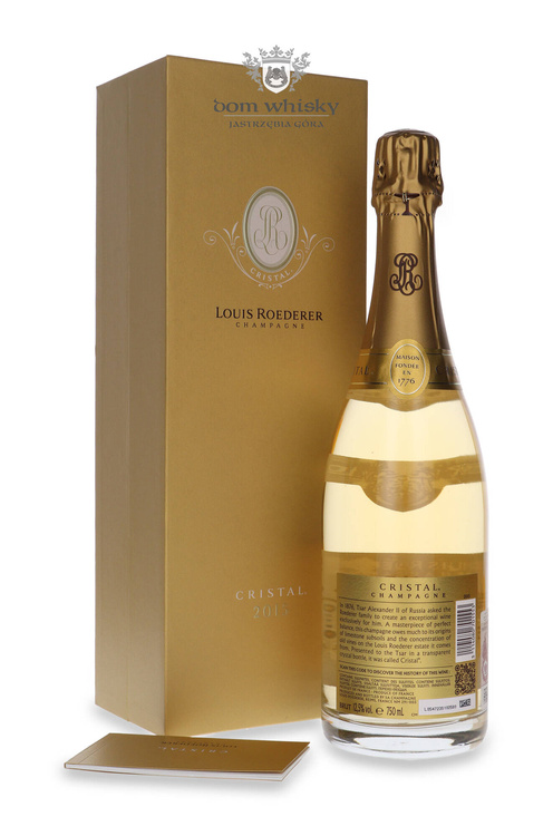 Szampan Louis Roederer Cristal 2015 / 12,5% / 0,75l