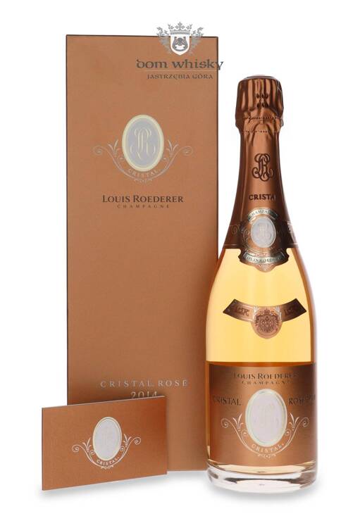 Szampan Louis Roederer Cristal Rose 2014 / 12,5% / 0,75l