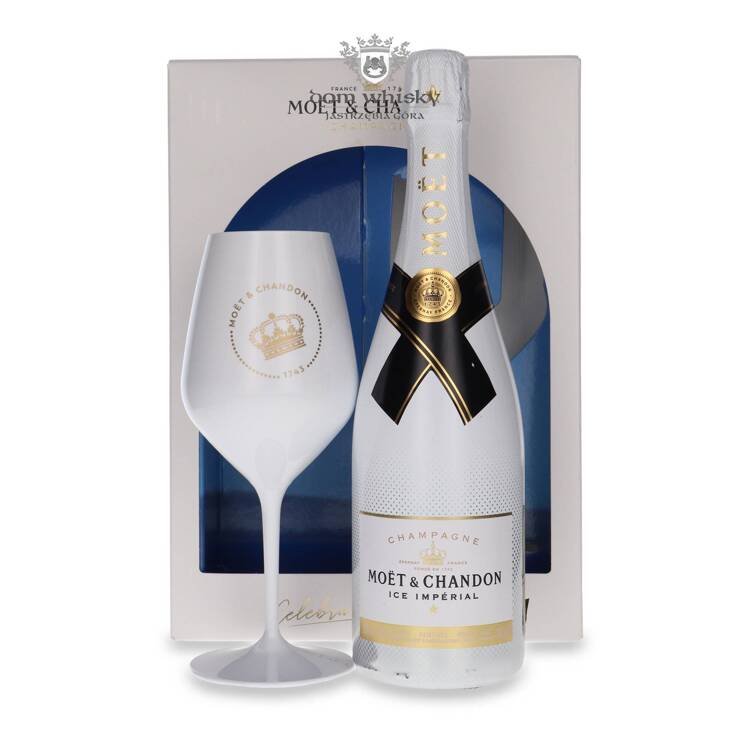 Szampan Moet & Chandon ICE Imperial + kieliszek/ 12% / 0,75l