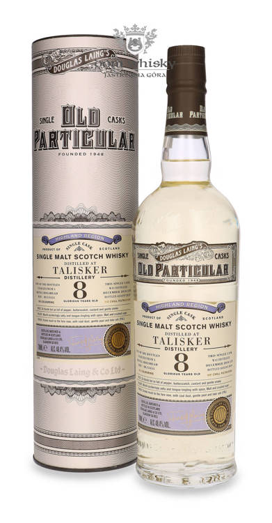 Talisker 8-letni (D.2010, B.2019) Douglas Laing’s Old Particular /48,4%/ 0,7l  