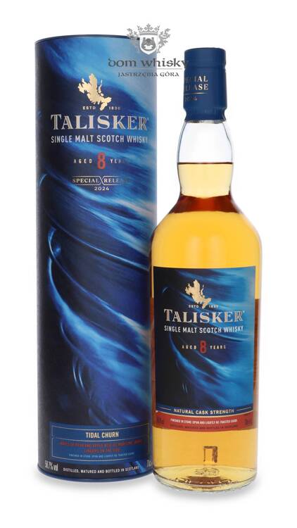 Talisker 8-letni, Tidal Churn, 2024 Special Release/ 58,7%/ 0,7l	