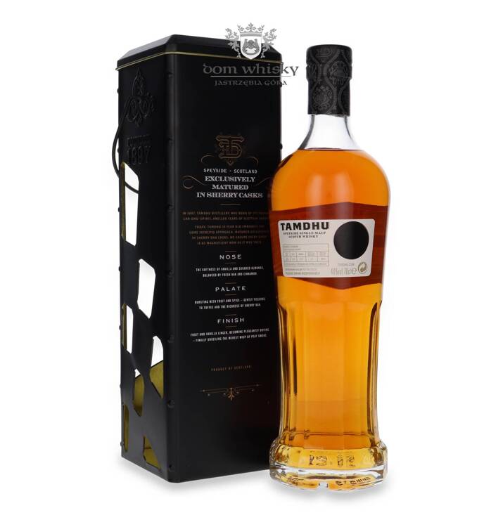 Tamdhu 10-letni Matured in Sherry Casks /Tin Box / 43% / 0,7l