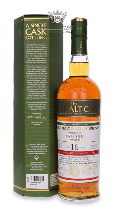 Tamdhu 16-letni D.2007, B.2024) Old Malt Cask / 50%/ 0,7l