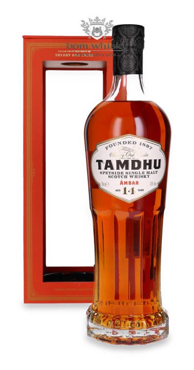 Tamdhu Ámbar 14-letni / 43% / 0,7l	 