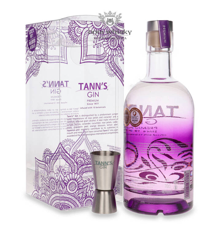 Tann's Premium Gin + Jigger / 40% / 0,7l