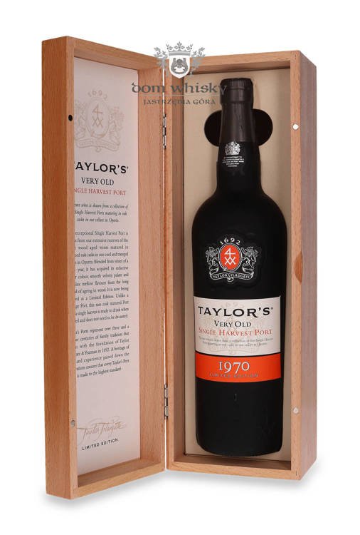 Taylor's 1970 Very Old Single Harvest Port Limited Edition / 20% / 0,75l