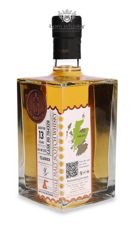 Teaninich 13-letni (D.2008, B.2021) The Single Cask / 53,8 %/ 0,7l