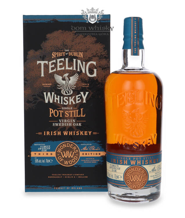 Teeling Single Pot Still Virgin Swedish Oak Wonders Of Wood / 50%/ 0,7l