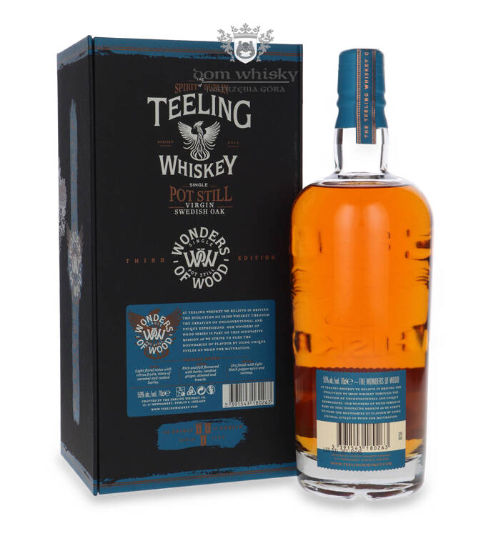 Teeling Single Pot Still Virgin Swedish Oak Wonders Of Wood / 50%/ 0,7l