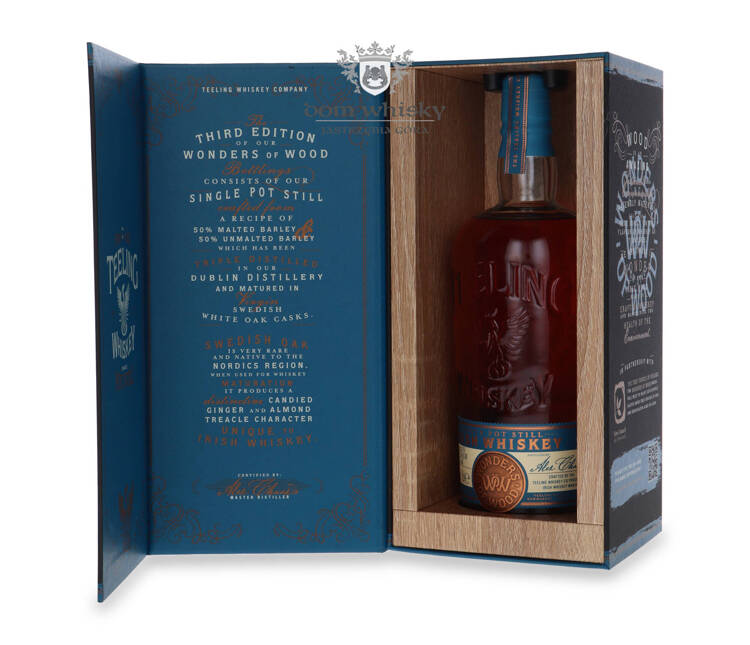 Teeling Single Pot Still Virgin Swedish Oak Wonders Of Wood / 50%/ 0,7l