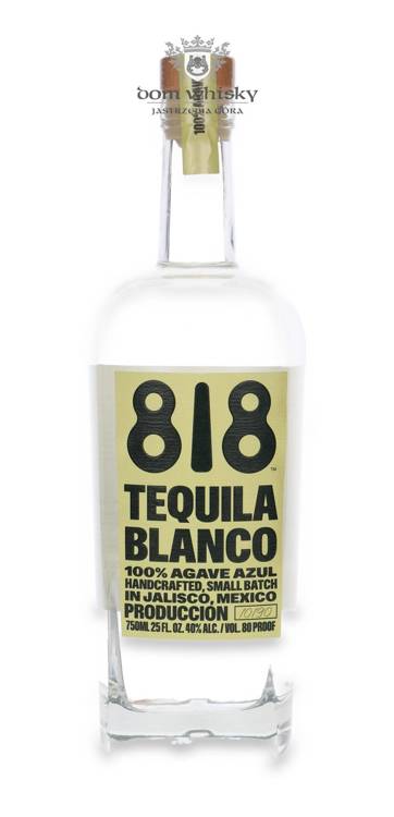 Tequila 818 Blanco 100% Agave Azul / 40% / 0,75l