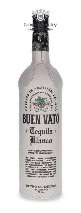 Tequila Buen Vato Blanco Paper Bottle / 38% / 0,7l