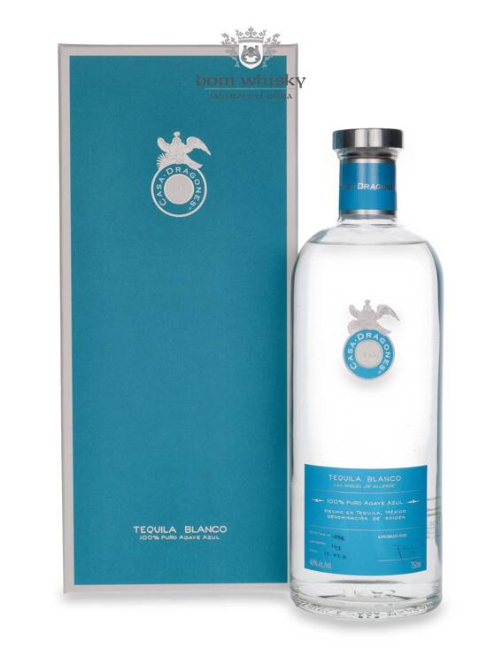 Tequila Casa Dragones Blanco 100% Agave Azul / 40% / 0,75l