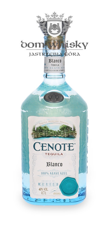 Tequila Cenote Blanco 100% Agave Azul / 40% /0,7l