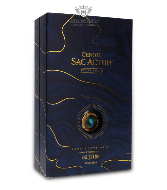 Tequila Cenote Sac Actun Extra Anejo 10-letni 100% Agave Azul / 40% /0,7l