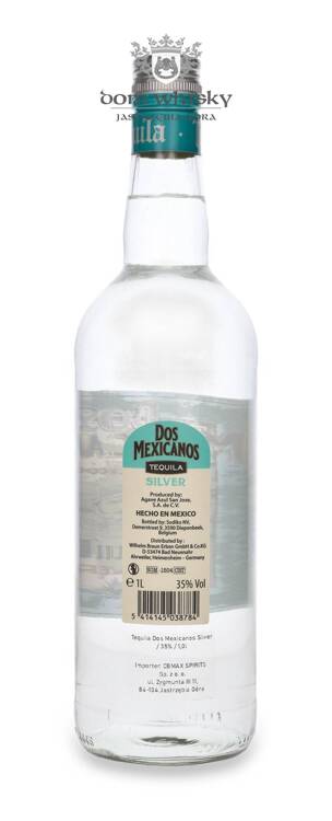 Tequila Dos Mexicanos Silver / 35% / 1,0l