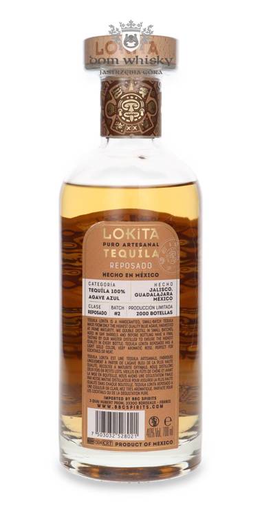 Tequila Lokita Reposado 100% Agave Azul / 40% / 0,7l