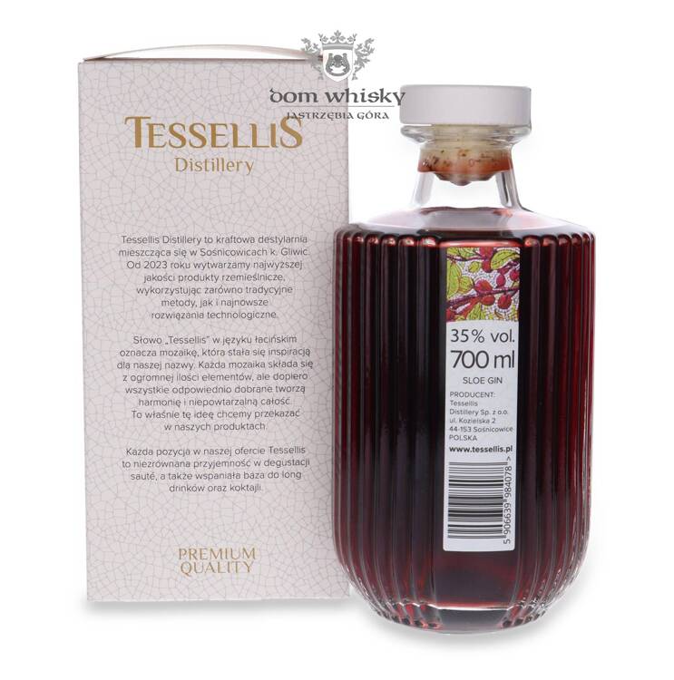 Tessellis Sloe Gin / 35% / 0,7l