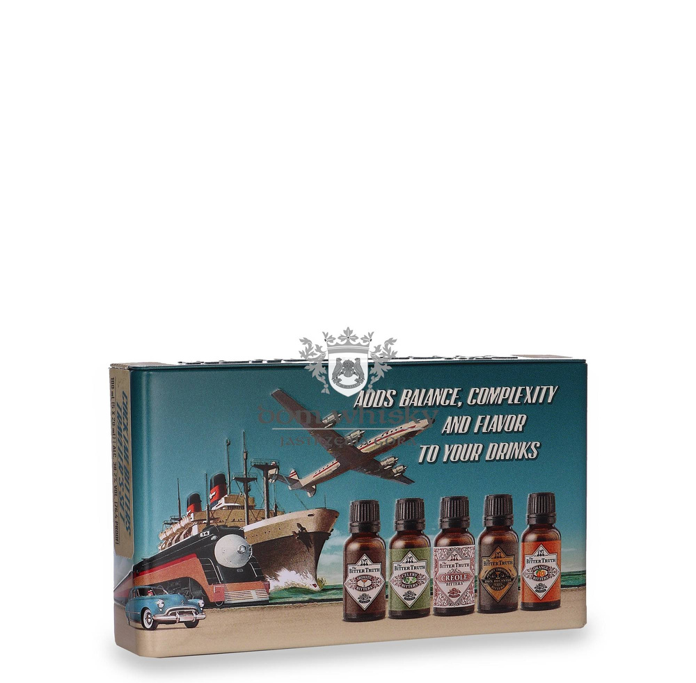 The Bitter Truth Cocktail Bitters Traveler's Set /38,20%/ 5x0,02l