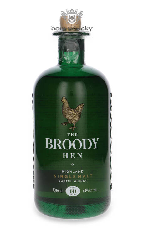 The Broody Hen 10-letnia + Ice Ball Coller / 40% / 0,7l	