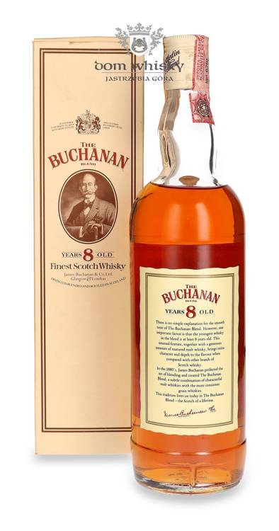 The Buchanan 8-letni Blend Whisky / 40% / 0,75l