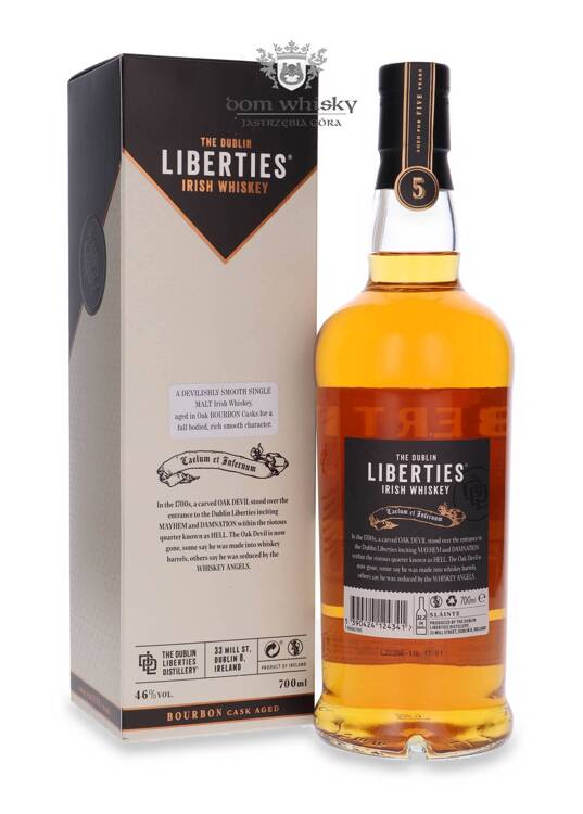 The Dublin Liberties Oak Devil, 5-letni / 46% / 0,7l