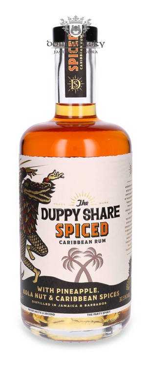 The Duppy Share Spiced Caribbean Rum / 37,5% / 0,7l