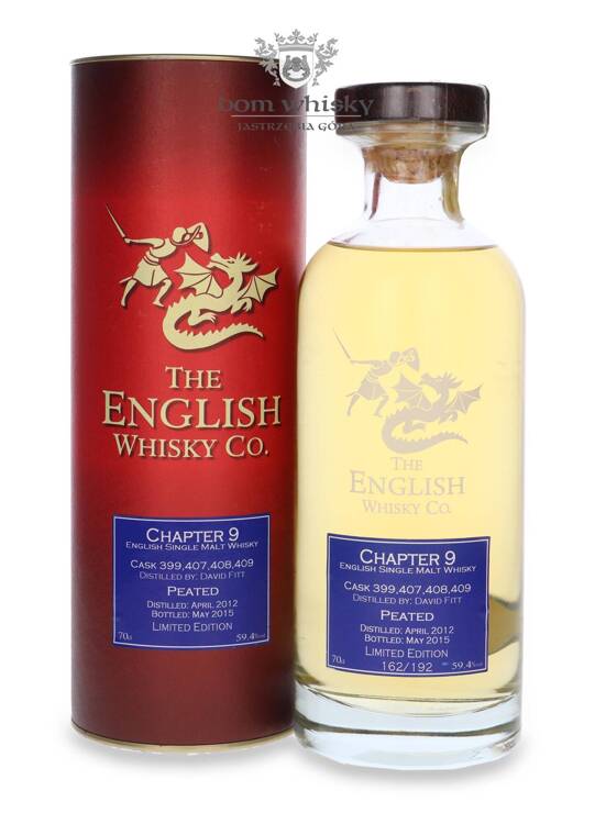 The English Whisky Chapter 9, Peated St. George’s Distillery / 59,4%/ 0,7l