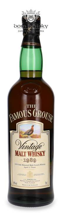 The Famous Grouse 1989 Vintage / bez opakowania / 40% / 0,7l