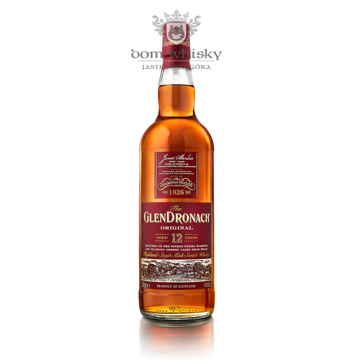 The GlenDronach Single Malt Scotch Whisky Original 12-letni / 43% / 0,7l
