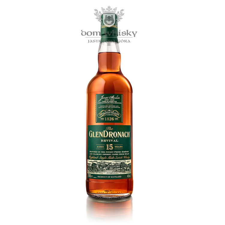The GlenDronach Single Malt Scotch Whisky Revival 15-letni /46%/0,7