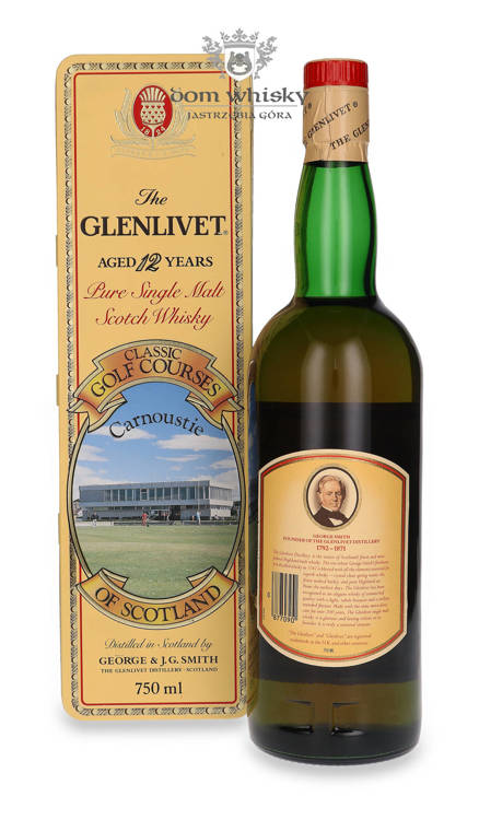 The Glenlivet 12-letni, Classic Golf Courses, Carnoustie / 43% / 0,75l