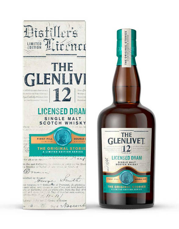 The Glenlivet 12-letni Licensed Dram / 48% / 0,7l
