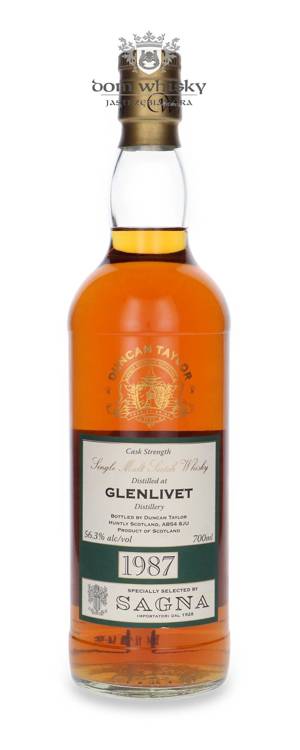The Glenlivet 1987, Bottled 2010 (22-letni) Duncan Taylor 56,3%/0,7l