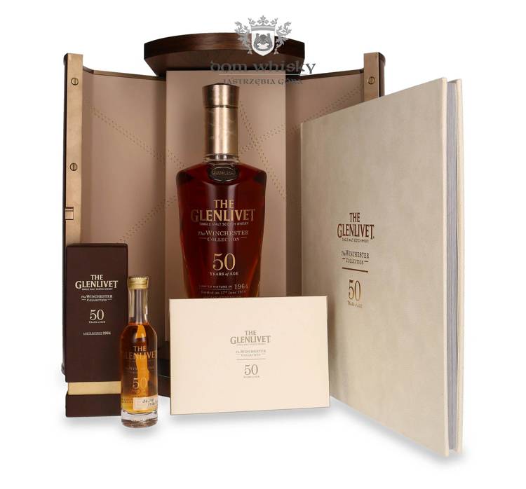 The Glenlivet 50-letni (D.1964, B.2014) The Winchester Collection / 42,3% / 0,7l