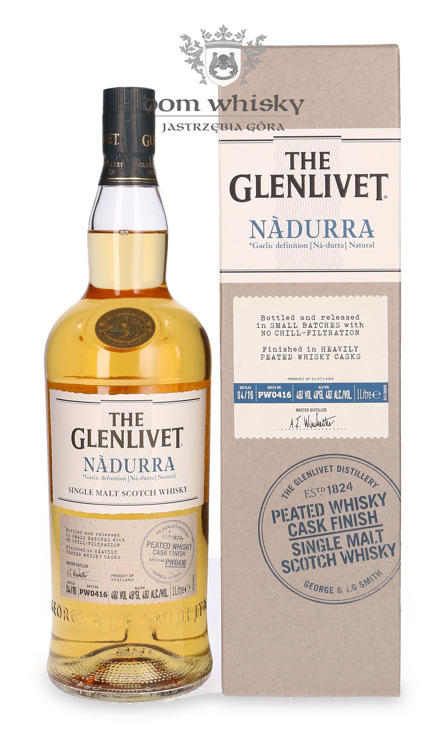 The Glenlivet Nàdurra Peated Whisky Cask Finish (batch PW 0416) /48%/ 1,0l