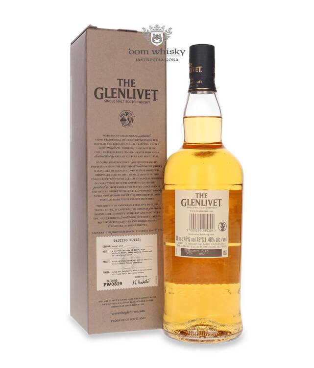 The Glenlivet Nàdurra Peated Whisky Cask Finish (batch PW 0819) /48%/ 1,0l