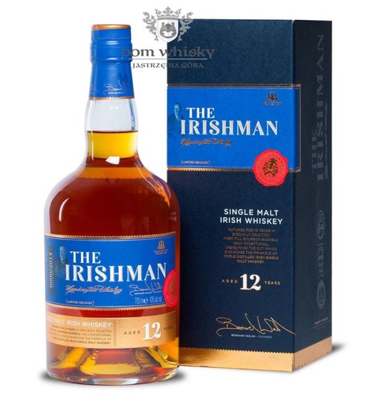 The Irishman 12-letni Single Malt / 43% / 0,7l