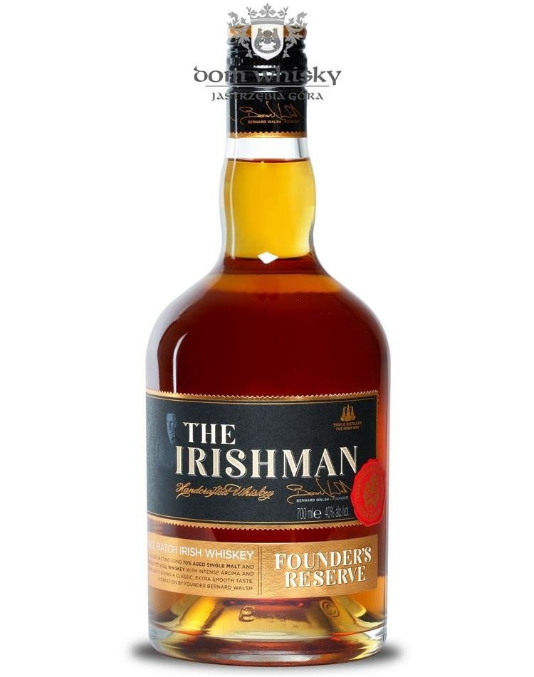 The Irishman Founder’s Reserve / 40% / 0,7l   	