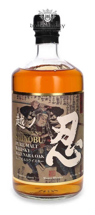 The Koshi-No Shinobu Pure Malt Whisky Mizunara Oak / 43%/ 0,7l